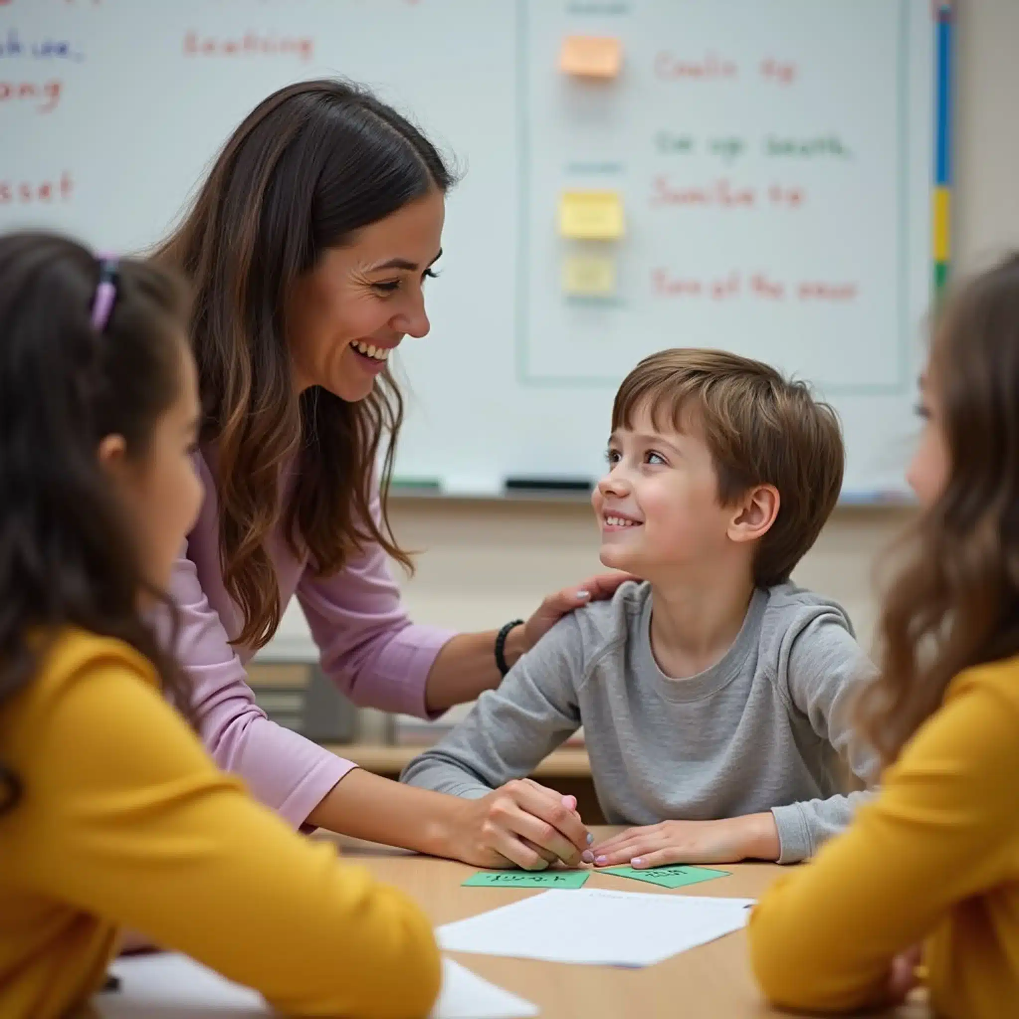 A Matching Minds tutor working one-on-one with a student on study skills