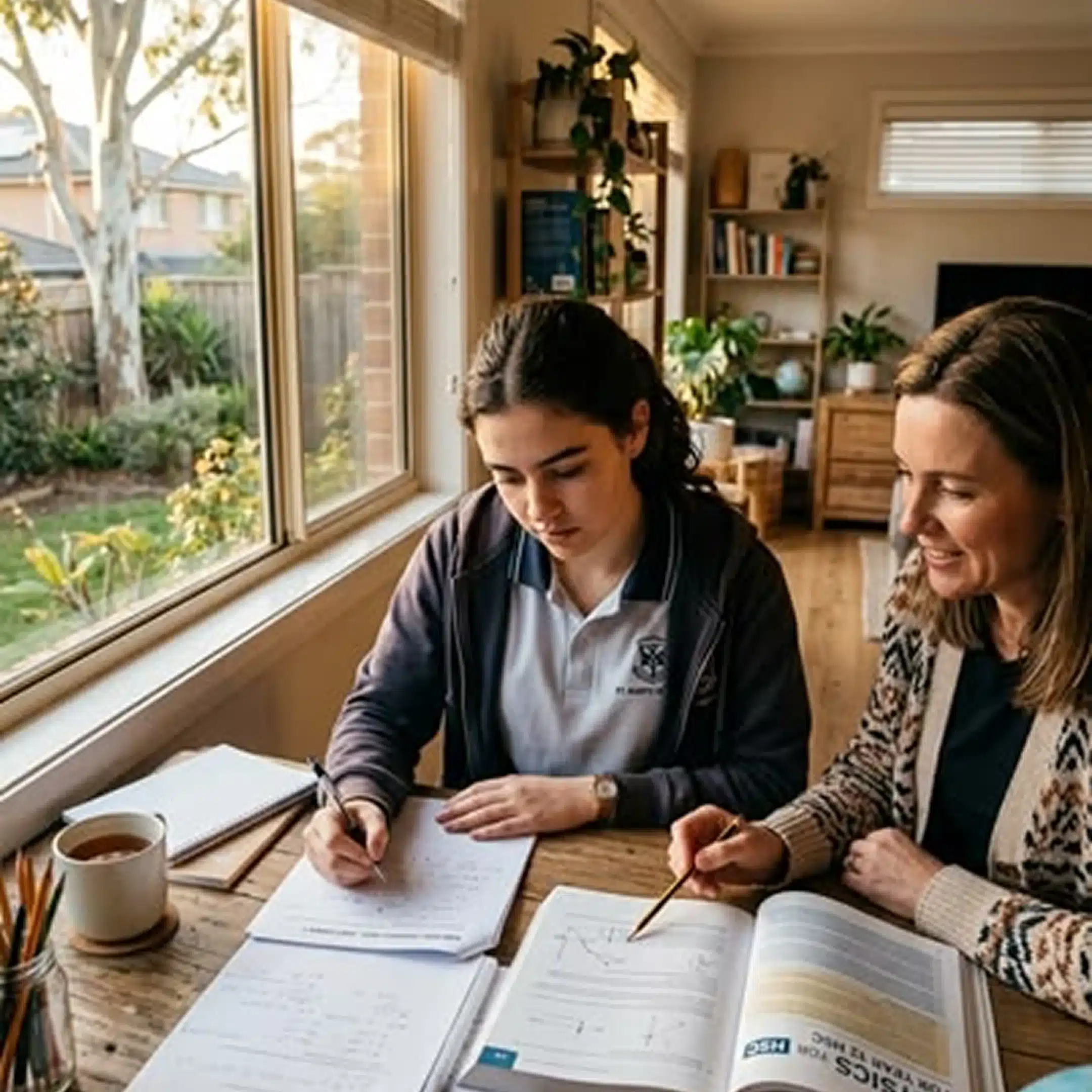 Adult tutoring: a Matching Minds tutor working one-on-one with an adult learner