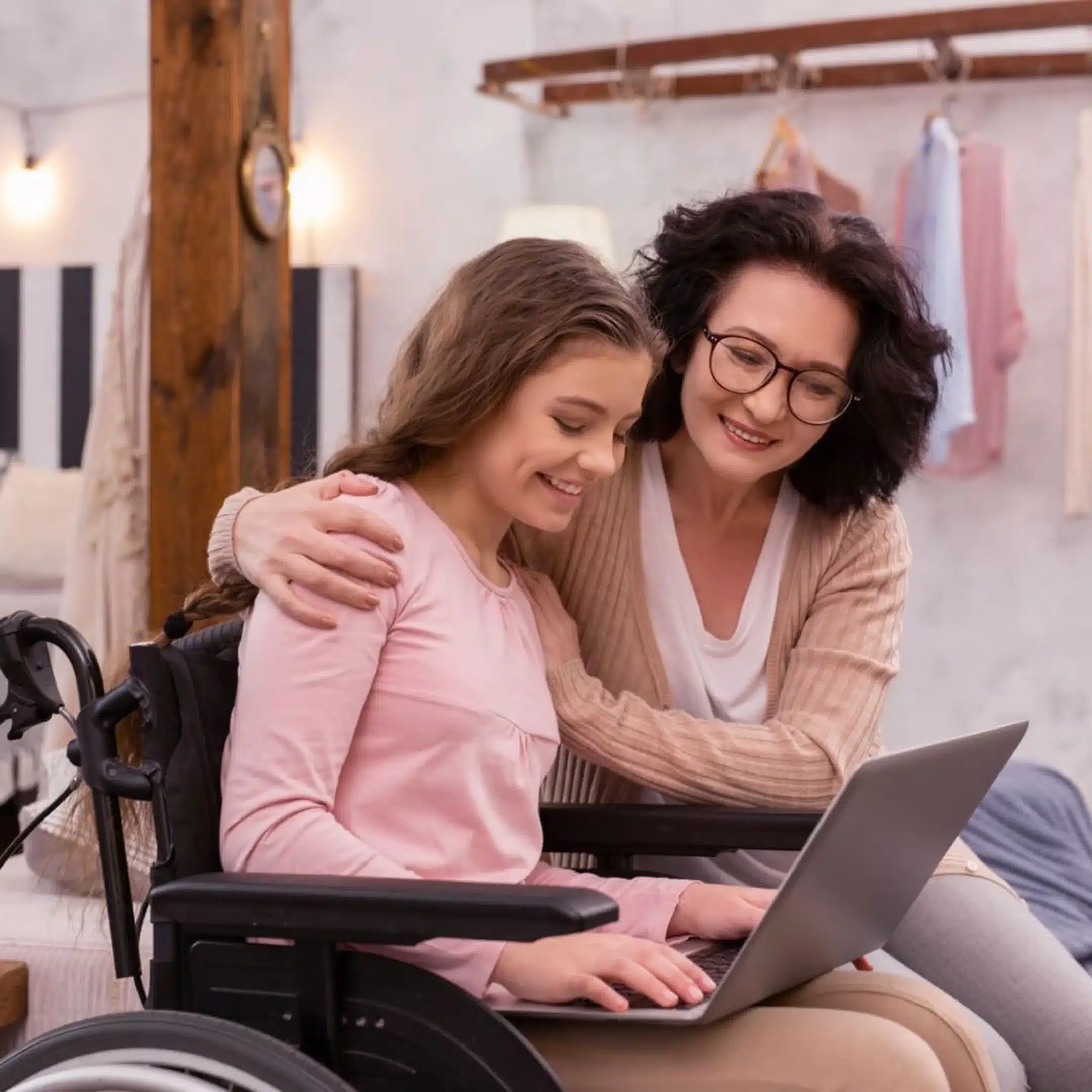 NDIS tutoring: a Matching Minds tutor providing one-on-one learning support